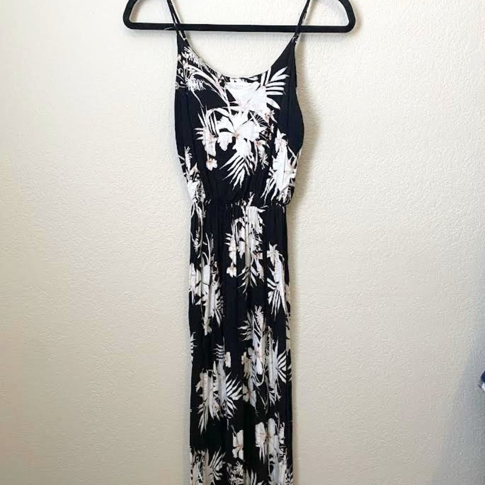 Lush Floral Maxi Dress